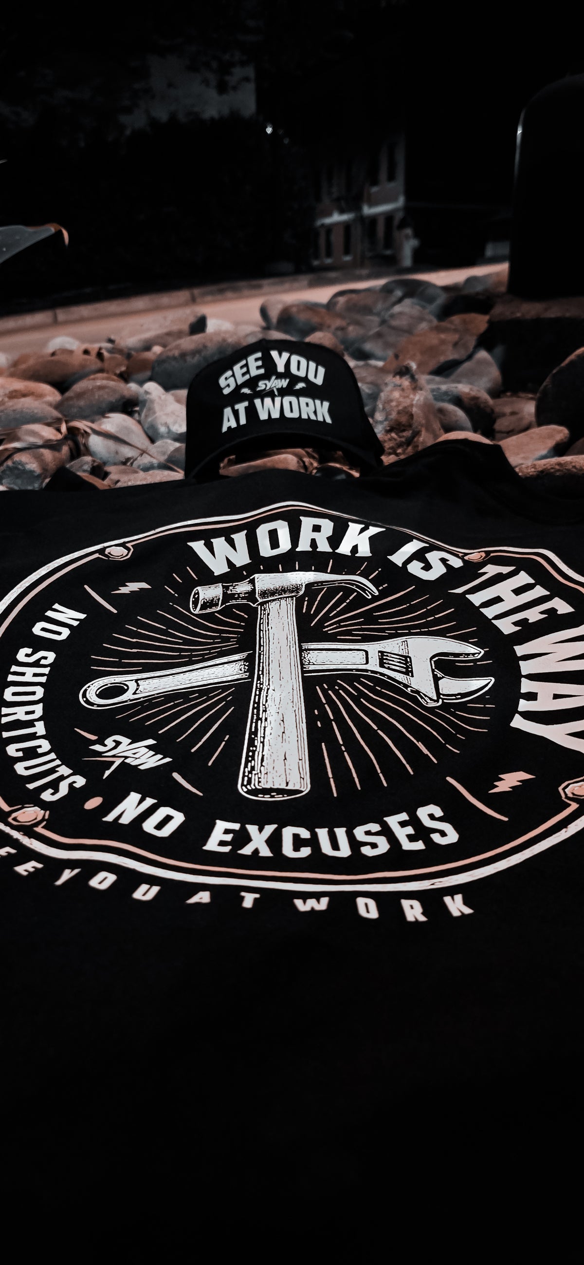 SYAW "WORK IS THE WAY" Tee