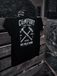 SYAW "COMFORT DIES TODAY" Tee (S-4XL)