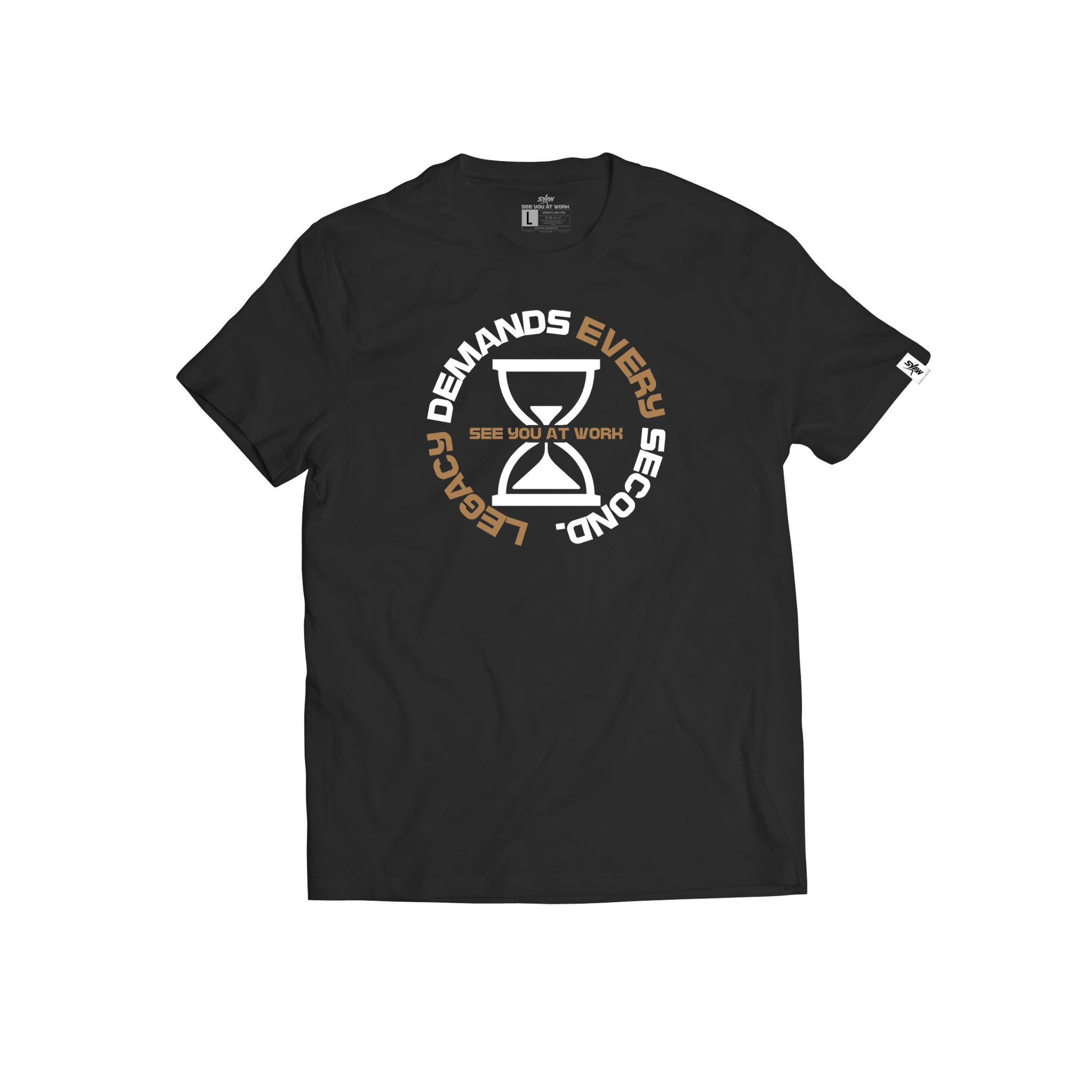 SYAW "HOURGLASS ICON" Tee (BLK)