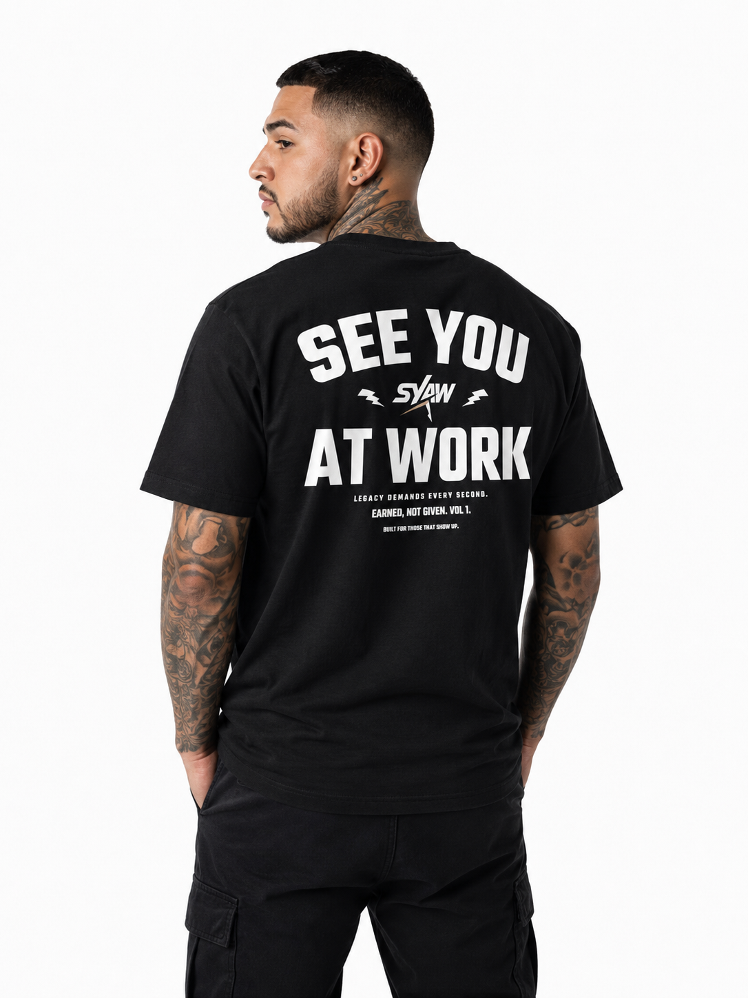 SYAW "SEE YOU AT WORK FLAGSHIP" Tee (S-4XL)