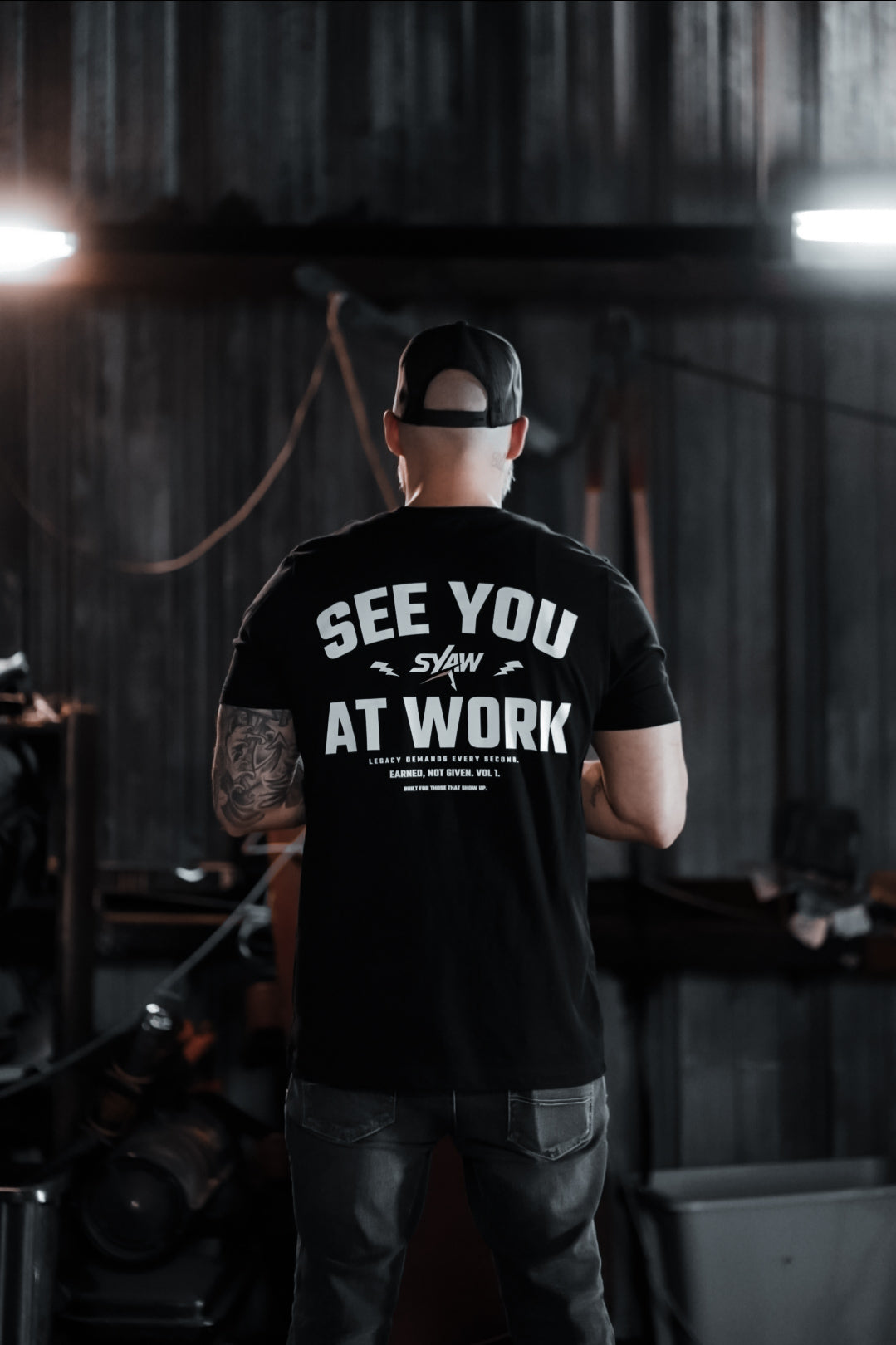 SYAW "SEE YOU AT WORK FLAGSHIP" Tee (S-4XL)