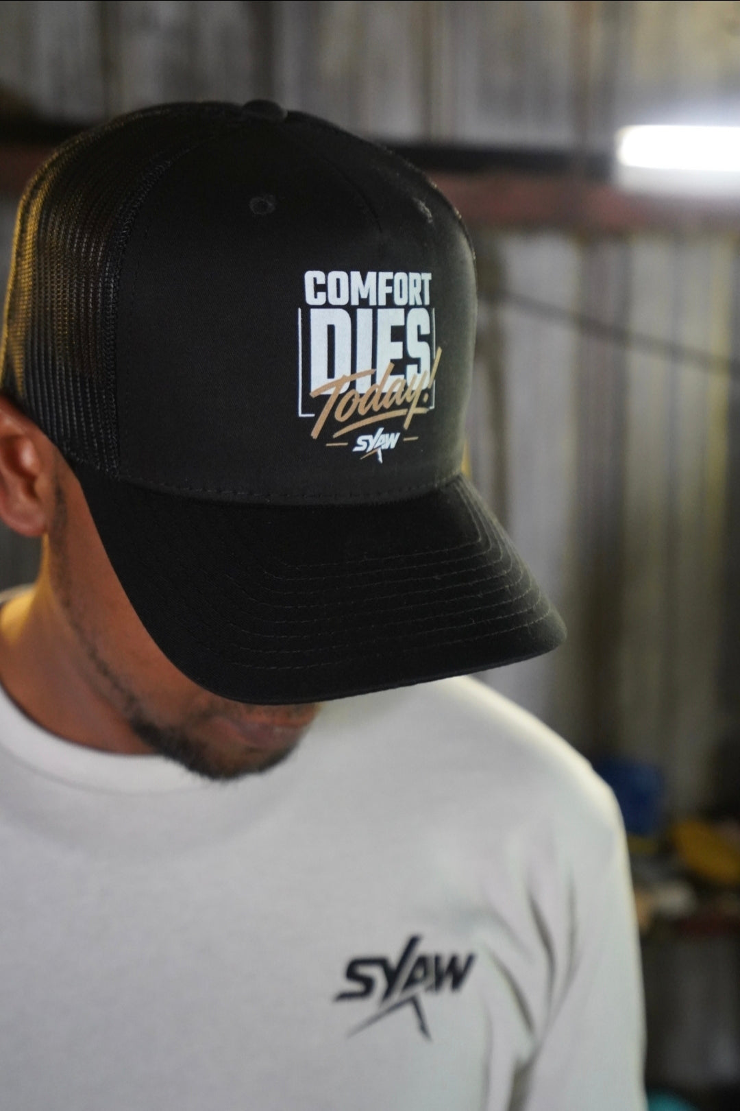 SYAW "COMFORT DIES TODAY" Snapback COMING SOON