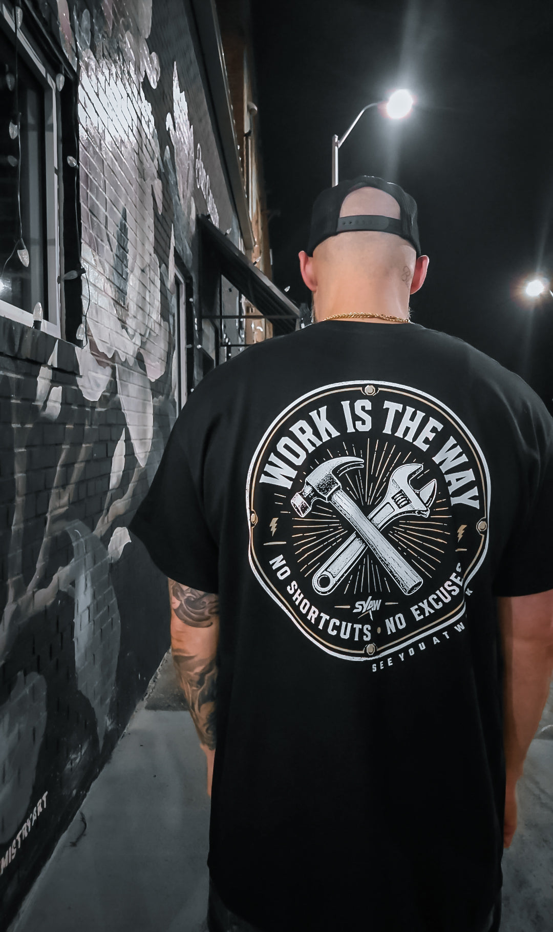 SYAW "WORK IS THE WAY" Tee