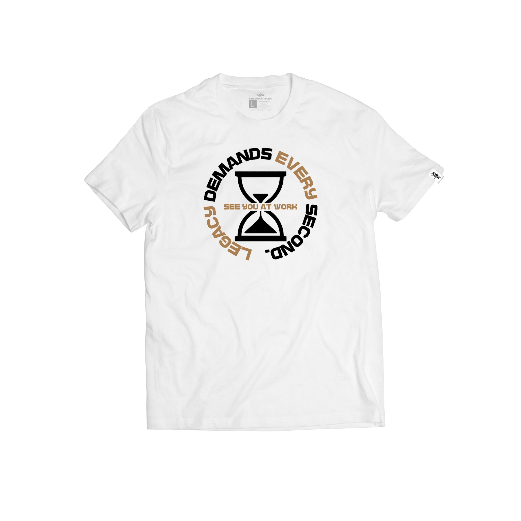 SYAW "HOURGLASS ICON" Tee (WHT)